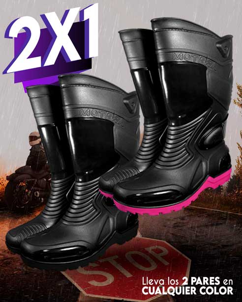 Botas Impermeables Racing 2x1®: Lleva Par y de regalo llevas Par  adicional ¡GRATIS!
