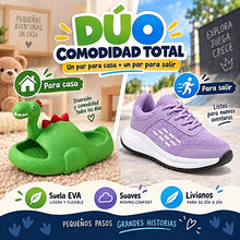 Cargar imagen en el visor de la galería, Tenis para niño GoRun + Sandalias Dino - Comodidad de la casa a la calle