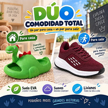 Cargar imagen en el visor de la galería, Tenis para niño GoRun + Sandalias Dino - Comodidad de la casa a la calle