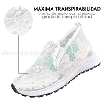 Cargar imagen en el visor de la galería, Zapatillas Ultra-Transpirables La solución definitiva para pies frescos en clima cálido. Material ultra-transpirable que mantiene tus pies secos todo el día.
