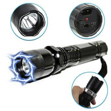 Cargar imagen en el visor de la galería, Linterna Taser  - Linterna de alta potencia con taser incluido para defensa personal
