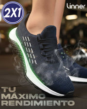 Cargar imagen en el visor de la galería, Linner 2X1® - Tecnología NASA en tus pies para un máximo rendimiento
