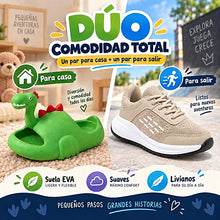 Cargar imagen en el visor de la galería, Tenis para niño GoRun + Sandalias Dino - Comodidad de la casa a la calle
