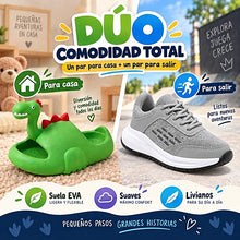 Cargar imagen en el visor de la galería, Tenis para niño GoRun + Sandalias Dino - Comodidad de la casa a la calle
