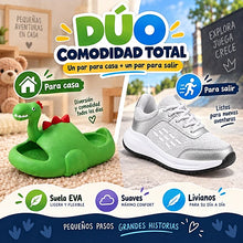 Cargar imagen en el visor de la galería, Tenis para niño GoRun + Sandalias Dino - Comodidad de la casa a la calle
