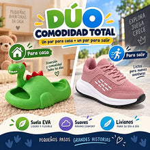 Cargar imagen en el visor de la galería, Tenis para niño GoRun + Sandalias Dino - Comodidad de la casa a la calle
