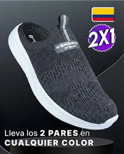 Cargar imagen en el visor de la galería, Energy Slippers® 2X1 - 100% Colombiano Ultra Liviano
