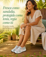 Cargar imagen en el visor de la galería, Gardenia: Zapatos Casuales de Mujer con Panel de Encaje Floral - Frescos y Elegantes
